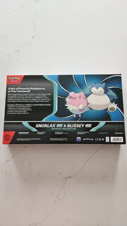 Pokemon TCG Snorlax Ex And Blissey Ex Special Collection Walmart Exclusive NEW - Image 2