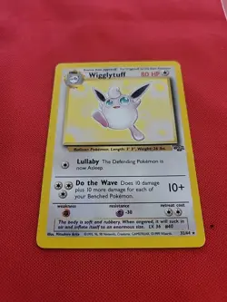 Pokemon: Wigglytuff #32/64 Jungle Set Non-holo Rare 1999 Vintage WOTC - MP - I56 - Image 3