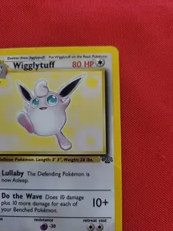 Pokemon: Wigglytuff #32/64 Jungle Set Non-holo Rare 1999 Vintage WOTC - MP - I56 - Image 5