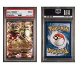 PSA 8 2015 POKEMON XY BLACK STAR PROMOS #XY73 RAYQUAZA EX BLACK STAR PROMOS - Image 3