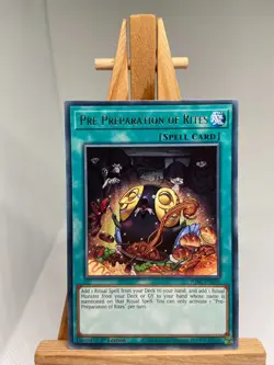 Pre-Preparation Of Rites - Rare 1st Edition WISU-EN056 - NM - YuGiOh - Image 1