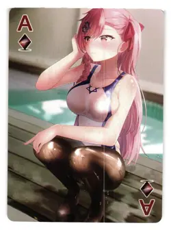 NEGEV GIRLS FRONTLINE Playing Card Goddess Story Anime Collectible Card - Image 1