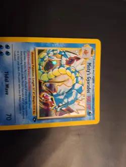Pokemon Card Misty's Gyarados 13/132 Rare Holo Challenge NM - Image 2