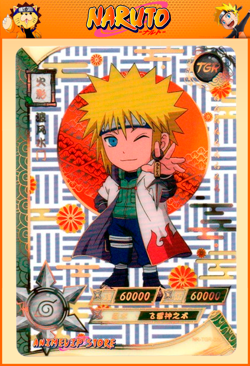 Minato Namikaze | NR-TGR-009 | Card/Carte Naruto Kayou Collection - Image 1