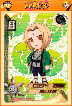 Tsunade | NR-TGR-008 | Card/Carte Naruto Kayou Collection - Image 1
