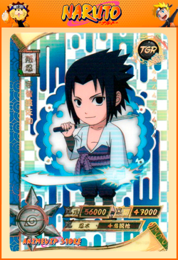 Sasuke Uchiha | NR-TGR-002 | Card/Carte Naruto Kayou Collection - Image 1