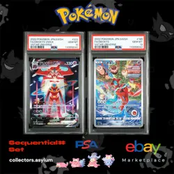 Pokemon Card PSA 10 Deoxys VSTAR 222 Deoxys AR 185 VSTAR Universe Seq. Set Jap - Image 1