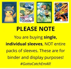 *PICK YOUR SLEEVE!* Pokemon Card Single Sleeves Eevee Pikachu Japan Cute Center - Image 2