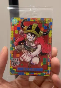 Chinese-Monkey D Luffy P-110 DAY'25 Premium Card Promo ONE PIECE CARD GAME - Image 1