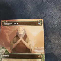 MTG Worldly Tutor (Showcase) - Avatar: The Last Airbender NM - Image 3