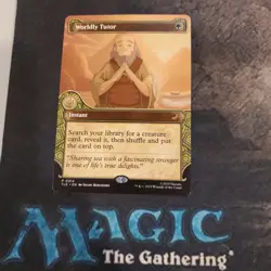 MTG Worldly Tutor (Showcase) - Avatar: The Last Airbender NM - Image 4