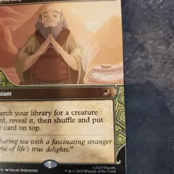 MTG Worldly Tutor (Showcase) - Avatar: The Last Airbender NM - Image 5