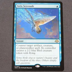 Strix Serenade 71 MTG Modern Horizons 3 (MH3) Rare NM - Image 1