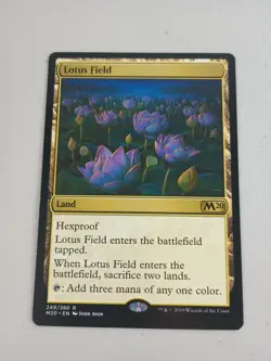 MTG 1x Lotus Field 249 Core Set 2020 M20 Magic the Gathering NM - Image 1