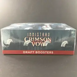 Magic The Gathering MTG INNISTRAD CRIMSON VOW Draft Booster Box 2021 NEW SEALED 630509993475 - Image 1