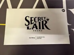 Sol Ring (RAINBOXW FOIL) SECRET LAIR NEW SEALED - Magic the Gathering - Image 1