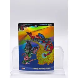 MTG Magic the Gathering Goblin Bombardment #23 Marvel Universe NM FOIL - Image 2