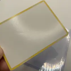 Pokemon Blank Filler Card With Yellow Border Good Condition- has some wear - Image 3