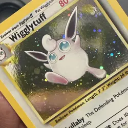Pokemon TCG Wigglytuff Base Set 2 Holo Unlimited Rare Card 19/130 Near Mint - Image 4