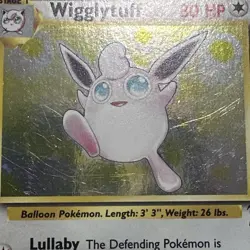 Pokemon TCG Wigglytuff Base Set 2 Holo Unlimited Rare Card 19/130 Near Mint - Image 5