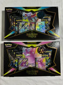 Pokemon Shining Fates Premium Collection Crobat & Dragapult Set - Sealed - Image 1
