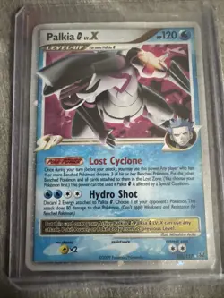 Pokemon Card Palkia G LV X Platinum Base 125/127 Holo LP - Image 1