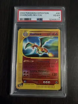 2002 Pokemon Expedition Charizard 040/165 Reverse Holo - Image 1