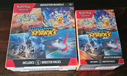 Pokemon TCG Surging Sparks Booster Bundle Factory Sealed LOT OF 2 - Image 1