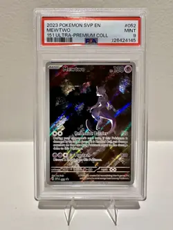 2023 Pokemon SVP EN Mewtwo 151 Ultra-Premium Collection PSA 9 - Image 1