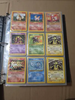 Pokemon Binder With Rare, Uncommon, 1st Edition And Retro Cards - Image 1