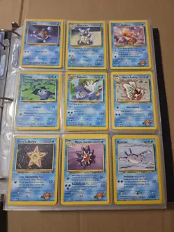 Pokemon Binder With Rare, Uncommon, 1st Edition And Retro Cards - Image 3