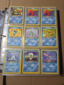 Pokemon Binder With Rare, Uncommon, 1st Edition And Retro Cards - Image 4