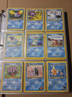 Pokemon Binder With Rare, Uncommon, 1st Edition And Retro Cards - Image 5