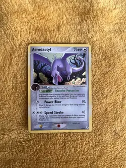 Pokemon Card - Aerodactyl Legend Maker 1/92 Reverse Holo - Image 4