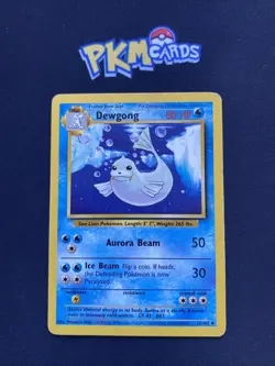 Pokemon TCG Dewgong Base Set 25/102 Regular MP. - Image 1