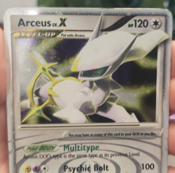 2009 Pokemon TCG Arceus LV.X 96/99 Platinum Holo Rare Card LP - Image 2