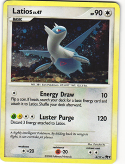 Latios Holo Pokemon TCG POP Series 7 4/17 LP - Image 1