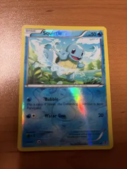Pokemon Squirtle Reverse Holo Plasma Blast Card 14/101 NM - Image 1