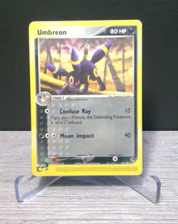 Umbreon 24/100 EX Sandstorm Non-Holo Rare Pokemon Card Vintage LP - Image 1