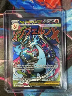 Pokemon TCG: Mega Charizard X Ex 023 Black Star Promo NM - Mega Evolution - Image 1