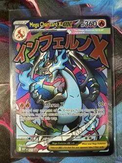 Pokemon TCG: Mega Charizard X Ex 023 Black Star Promo NM - Mega Evolution - Image 3