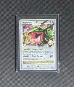 Rayquaza C Lv. X DP47 Diamond and Pearl Promo Holo Rare Pokemon MP - Image 1