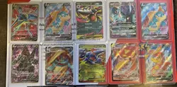 Pokemon Cards Full Art Lot Of 10 GX EX V VMAX Mega All Mint Condition - Image 1
