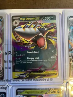 Pokemon Cards Full Art Lot Of 10 GX EX V VMAX Mega All Mint Condition - Image 4