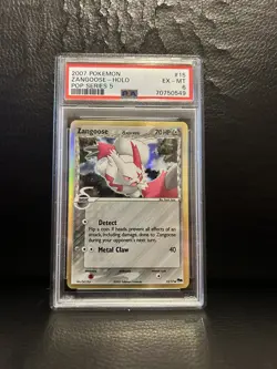 Pokemon POP Series 5 Zangoose Holo PSA 6 Excellent - Mint - Image 1