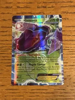 2013 Pokemon TCG Genesect EX 11/101 Plasma Blast Holo Foil Ultra Rare NM - Image 1