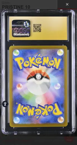 CGC 10 PRISTINE Mela 092/066 SPECIAL ART RARE HOLO Japanese Pokemon Card 037 - Image 2