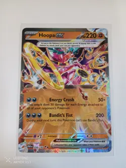Hoopa EX 098/182 SV04 Pokemon Paradox Rift Holo Ultra Rare Card NM US Seller - Image 1