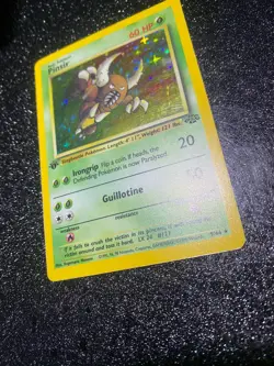 Pokemon TCG Pinsir 9/64 1st Edition Holo Rare Vintage - WOTC Jungle - MP/LP - Image 3