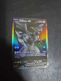 Pokemon Zekrom EX TCG Card 172/086 S&V: Black Bolt English - Image 4